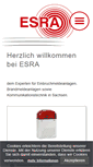 Mobile Screenshot of esra.de
