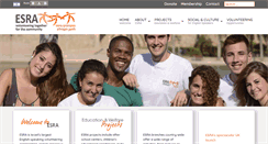 Desktop Screenshot of esra.org.il